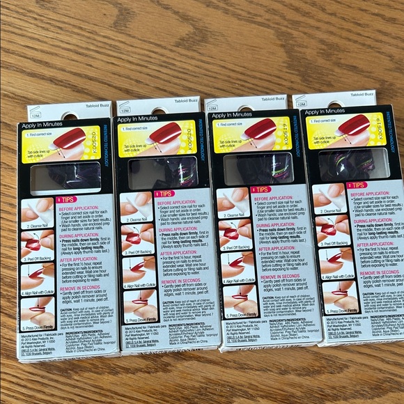 Kiss Purple Press-On Nails Set - Picture 2 of 3